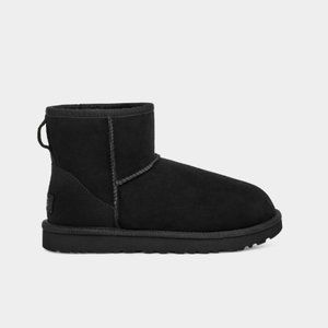 #202 Women's UGG Classic Mini II Black Boot